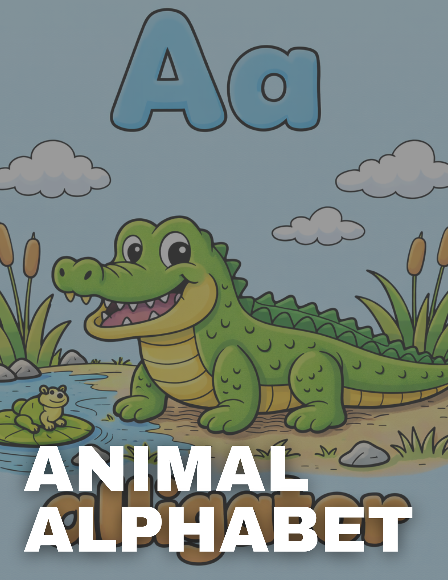 Animal Alphabet Coloring Pages – Free Printable A–Z PDF Worksheets