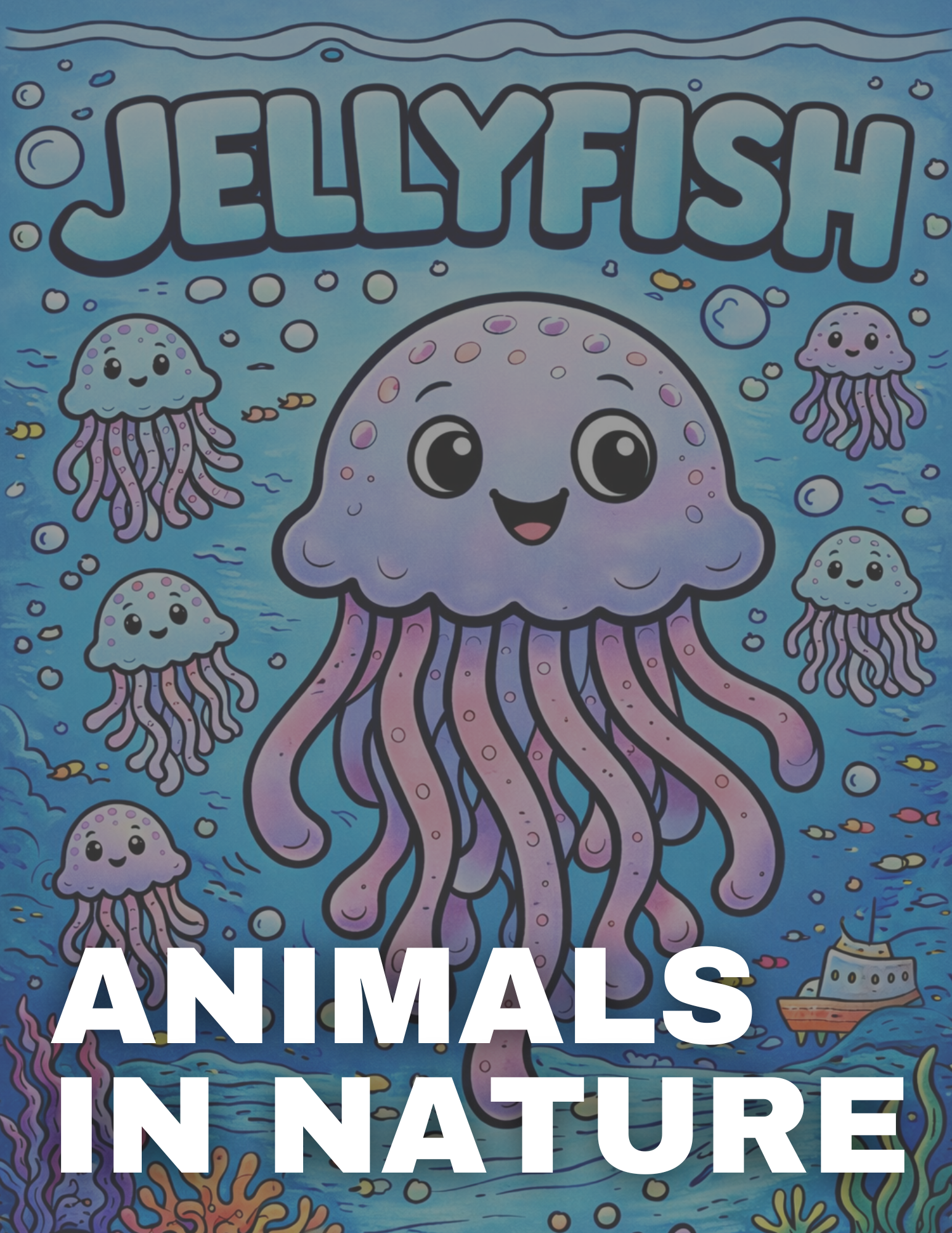 Animals in Nature Coloring Pages