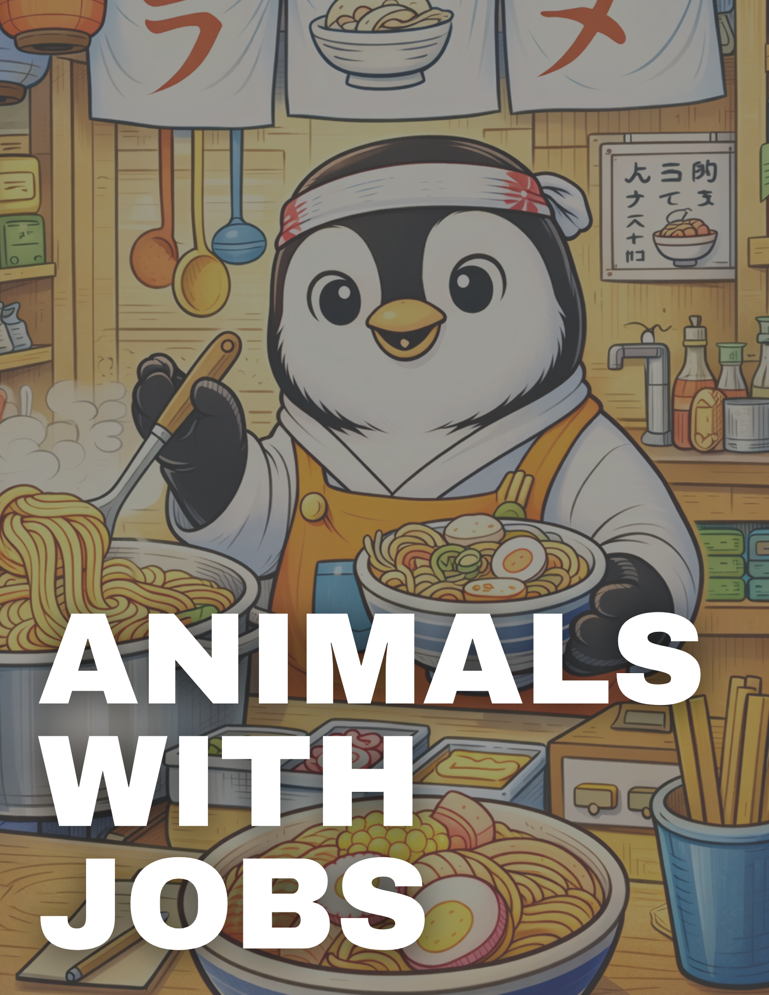 Animals with Jobs Coloring Pages