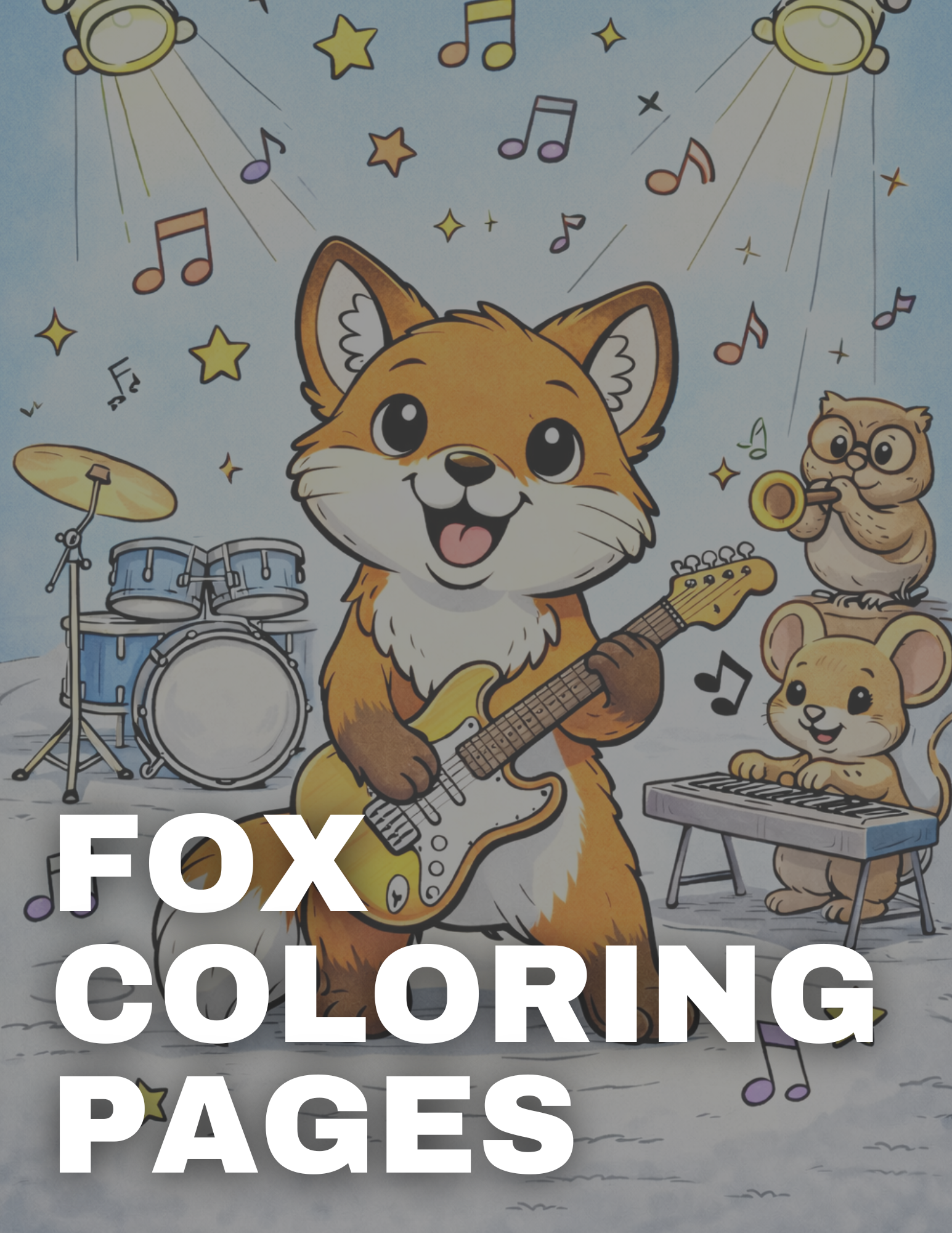 Fox Coloring Pages