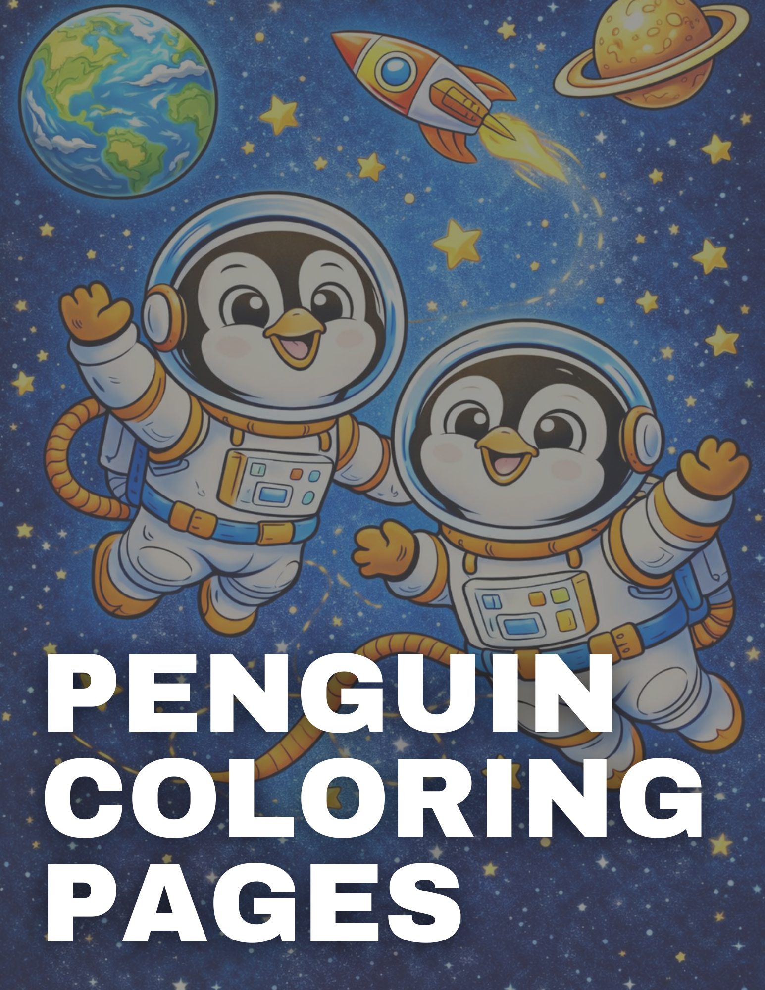 Penguin Coloring Pages