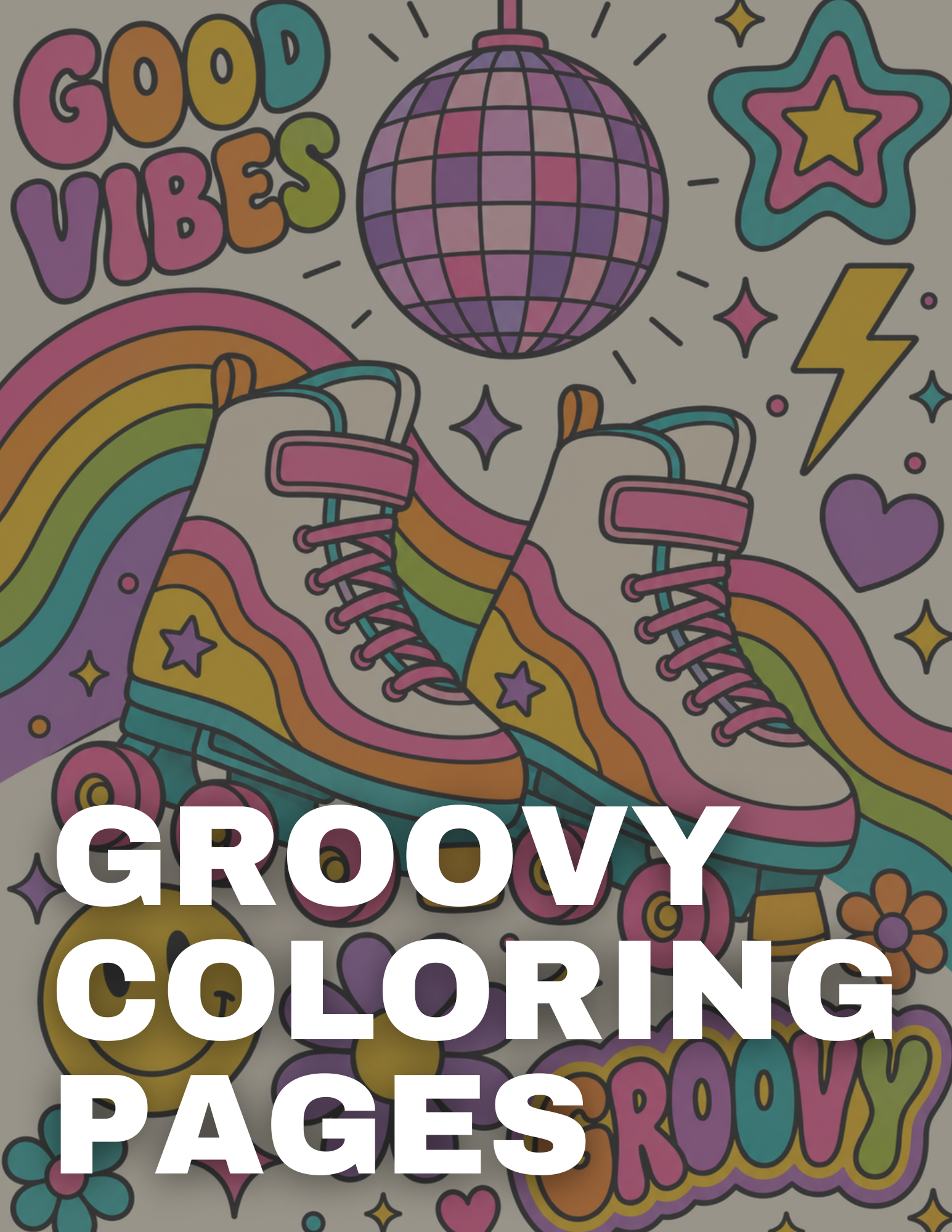 Free Groovy Coloring Pages (Printable PDFs)