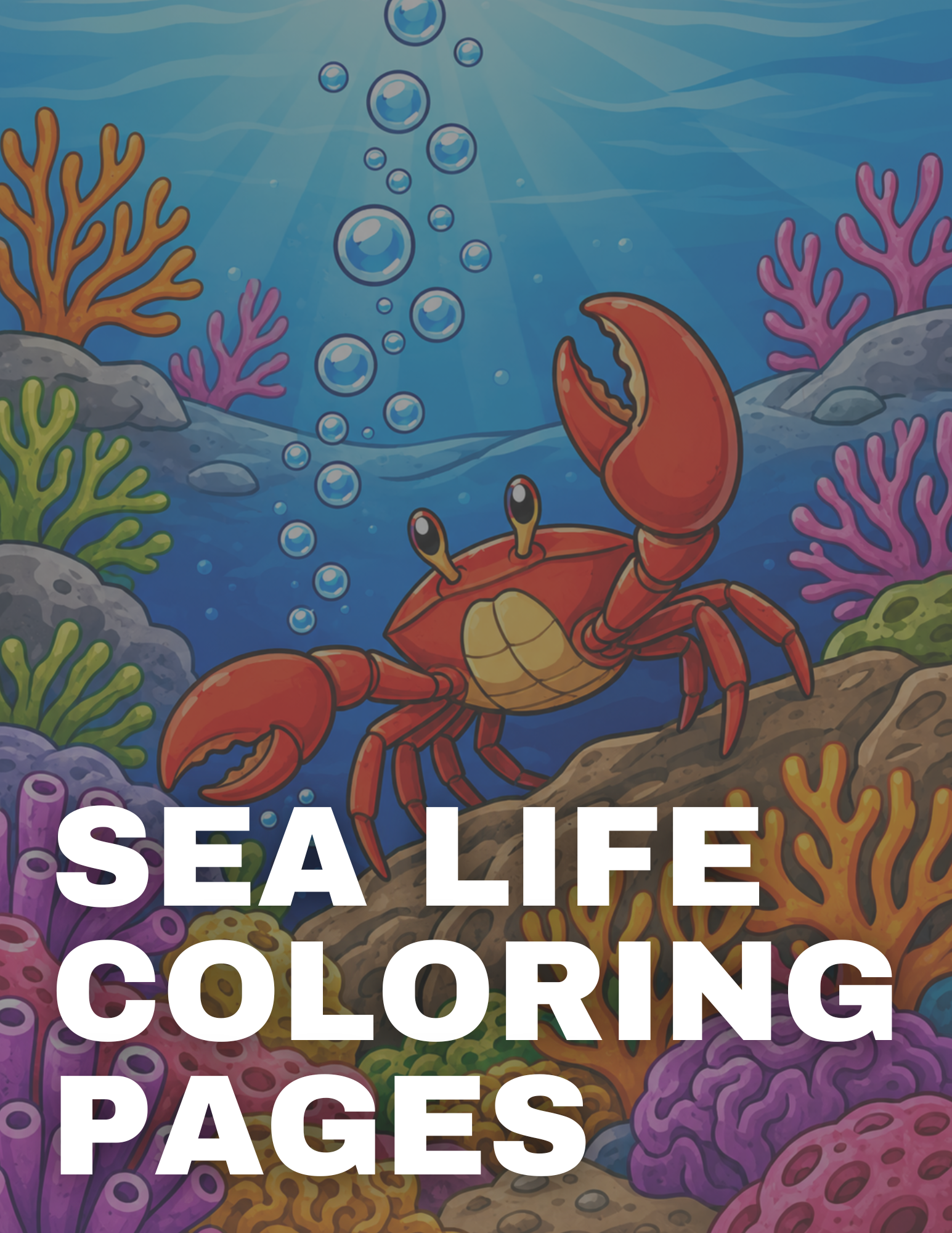Free Cute Sea Life Coloring Pages